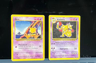 Abra 43/102 Kadabra 32/102