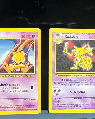 Abra 43/102 Kadabra 32/102