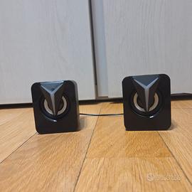 Altoparlanti Pc / Computer neri RGB