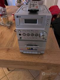 CD - radio e cassette della LG