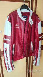 Giubbotto in pelle Husqvarna 