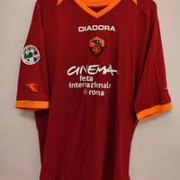 maglia as Roma Matchworn De Rossi 2006 07 XL