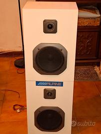 2 casse acustiche  alpine