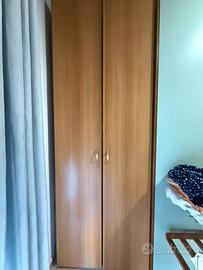 ARMADIO 2 ANTE IN LEGNO BUONO