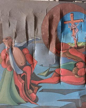 Mimmo Marilli - dipinto del 1975