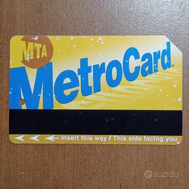 Abbonamento Metro card New York