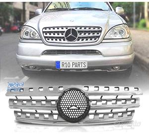 GRIGLIA MERCEDES CLASSE ML W163 98-05 CROMO ARGENT