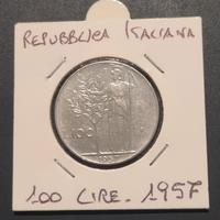 100 lire 1957