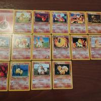 Lotto carte pokemon non comuni