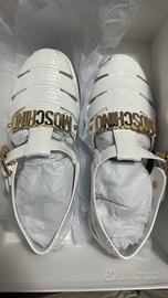 Clogs Donna Moschino Couture Bianchi Taglia 38