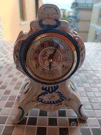 orologio in porcellana anni 60-70