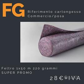 Feltro 1x50m 220g