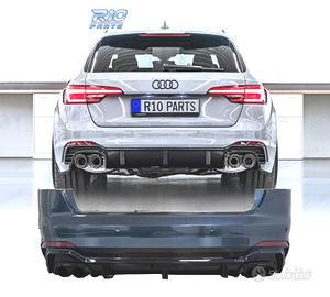 PARAURTI POSTERIORE AUDI A4 17-20 LOOK RS4 ABT