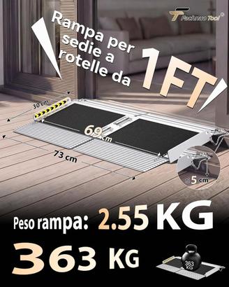 rampa x sedie a rotelle