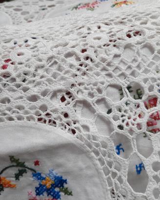 coperta uncinetto matrimoniale fatta a mano 