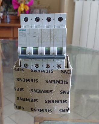 Magnetotermico 4 poli Siemens 5SL44167