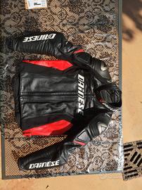 giacca moto 48 dainese uomo in pelle