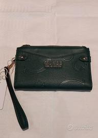 Portafoglio- pochette Guess verde