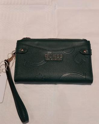 Portafoglio- pochette Guess verde