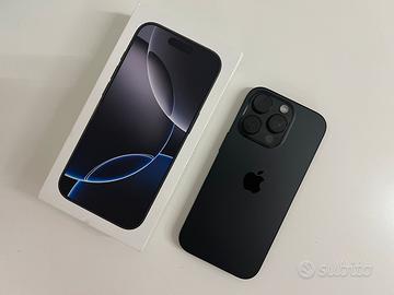 iPhone 16 Pro 256GB Titanium Black