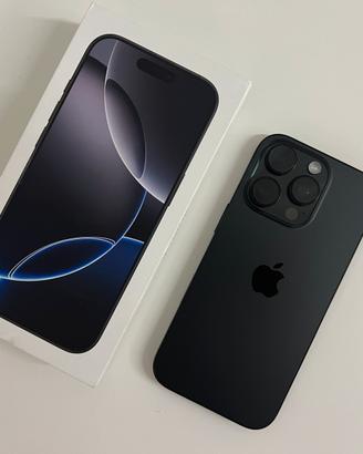 iPhone 16 Pro 256GB Titanium Black