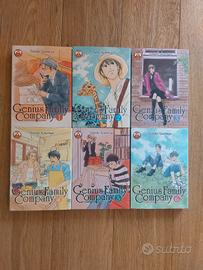 genius family company manga tomoko ninomiya 1-6
