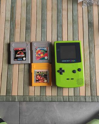 game boy color + giochi