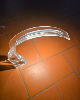 Kartell lampada tavolo abatjour Mini Taj Cristallo