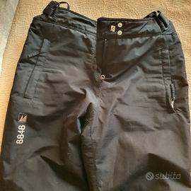 pantaloni da sci neri  tg M marchio 8848 Altitude.
