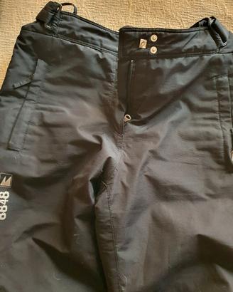 pantaloni da sci neri  tg M marchio 8848 Altitude.