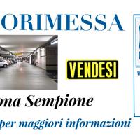 583/25 AUTORIMESSA di mq 488 in zona Sempione