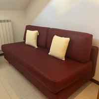 Divano in ecopelle 2 posti 