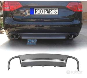 DIFFUSORE AUDI A4 B8 07-11 LOOK S4