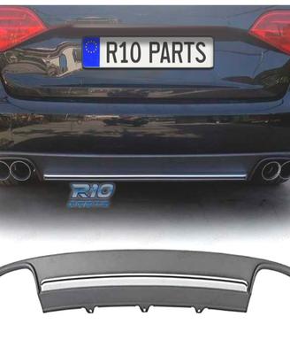 DIFFUSORE AUDI A4 B8 07-11 LOOK S4