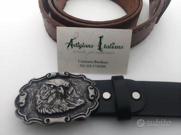 cintura artigianato cuoio 4,5