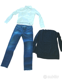 set vestiti donna taglia 46. 1 jeans Sisley  1 cam