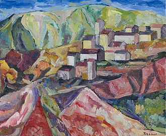 Saverio Terruso olio su tela cm 40x50