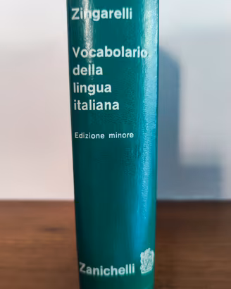 Zingarelli Vocabolario della lingua italiana