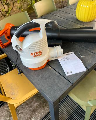 Stihl SHE 81 aspira foglie soffiatore
