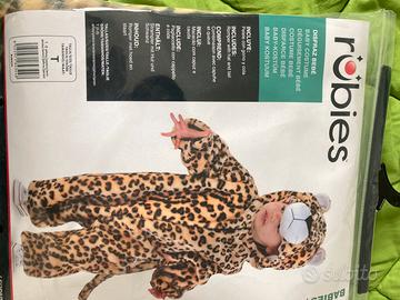 Vestito carnevale da ghepardo