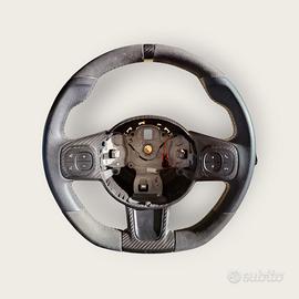 Volante 500 Abarth alcantara carbonio