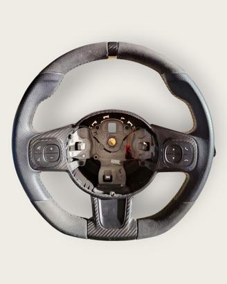 Volante 500 Abarth alcantara carbonio