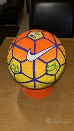 pallone serie A 2015 autografato dalla roma