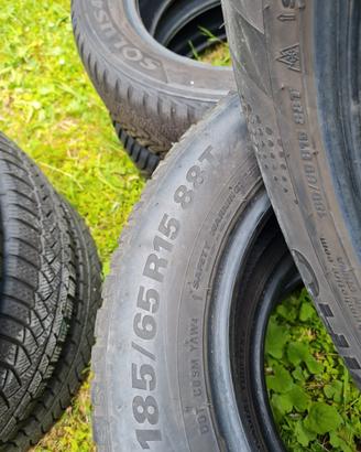185/65 R15 4 pneumatici invernali QUASI NUOVO