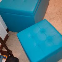 cassapanca  con due piccoli 