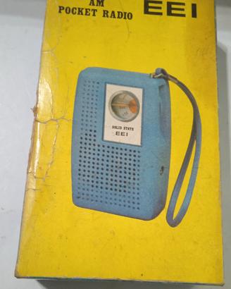 EEI Pocket Radio solid state AM anni 60