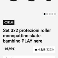 Protezione Pattinaggio Bambino