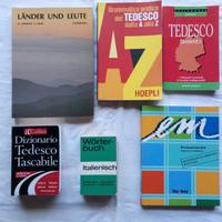 Lotto 10 libri eserciziari per lingua tedesco