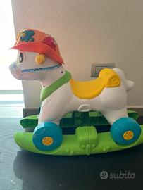 Chicco Baby Rodeo cavallo dondolo cavalcabile 3in1