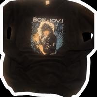 Felpa BON JOVI vintage anni  '80